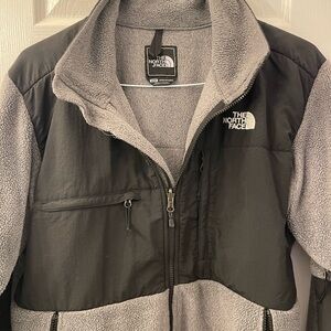 The North Face Black and Gray Fleece Jacket